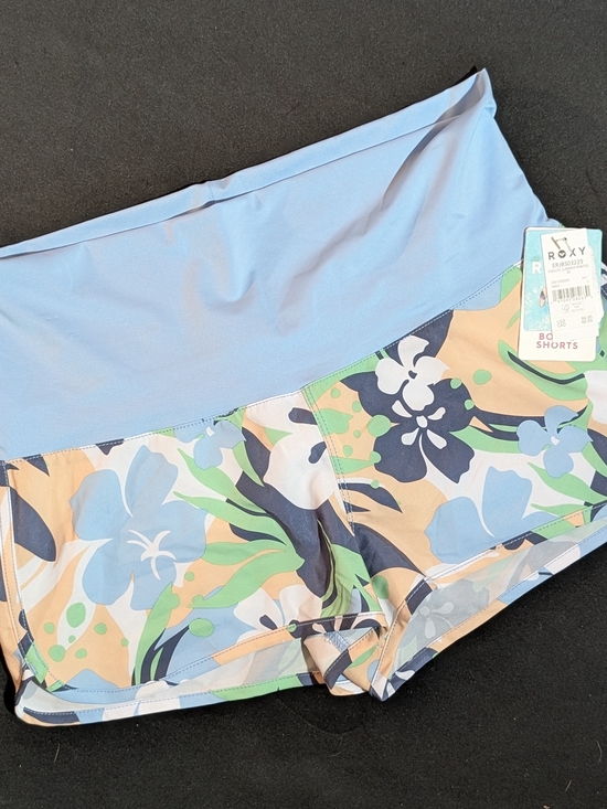 ROXY Blue Floral Board Shorts Women's Size S NWT - Picture 5 of 10